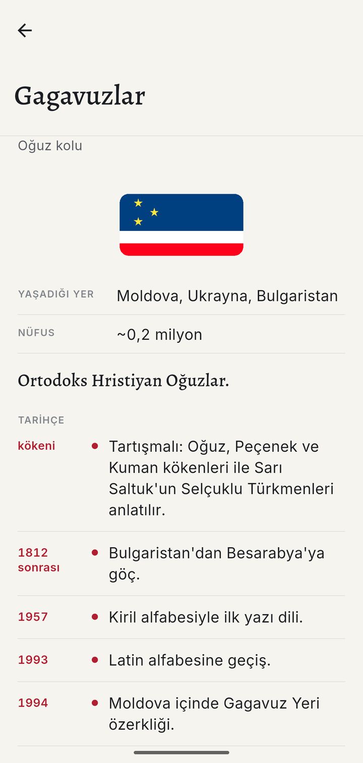 Gagavuzlar halk kartı: bayrak, yaşadığı yer, nüfus ve tarihçe